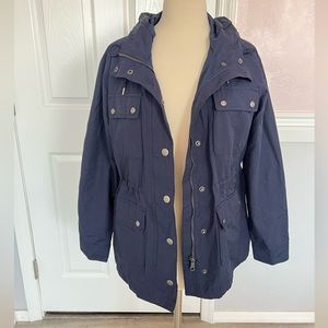 Old Navy Parka / Anorak Jacket In Navy Blue Size XS